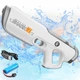 Водный пистолет электрический MHZ Shark 39 см Бластер аккумуляторный с автоматическим набором воды, USB заряд - изображение 6