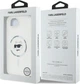 Панель Karl Lagerfeld IML Metal Choupette Head with MagSafe для Apple iPhone 16e White (KLHMPSE4HLSCHH) - зображення 8