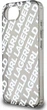 Панель Karl Lagerfeld IML Repeat Logo для Apple iPhone 16e Silver (KLHCPSE4HKFOEMS) - зображення 4