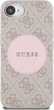 Etui plecki Guess 4G Round Patch Classic Logo with MagSafe do Apple iPhone 16e Pink (GUHMPSE4P4PGRSGP) - obraz 2