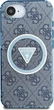 Панель Guess IML Metal Glitter 4G Circle Triangle with MagSafe для Apple iPhone 16e Blue (GUHMPSE4HG4PRTGB) - зображення 2