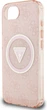 Панель Guess IML Metal Glitter 4G Circle Triangle with MagSafe для Apple iPhone 16e Pink (GUHMPSE4HG4PRTGP) - зображення 6
