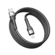 Кабель USB Ridea RC-XS51 X-Silicone Type-C to Lightning 30W 2m Чорний - изображение 2
