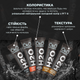 Фарба для брів та вій OKO Liquid Hybrid Tint H20 Black 4.0 15 мл - изображение 2