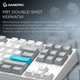 Клавиатура беспроводная GamePro Asgard Ragnar Keychron Super Red Switch White (MK285WH) - изображение 12