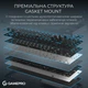 Клавіатура бездротова GamePro Asgard Ragnar Silent Super Red Switch Синя - зображення 10