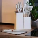 Набір кухонного приладдя 19 предметів Grand Kitchen Set із силікону та дерева Білий - зображення 7