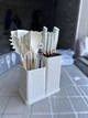 Набір кухонного приладдя 19 предметів Grand Kitchen Set із силікону та дерева Білий - зображення 9