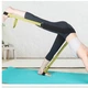 Эластичная лента резинка для йоги и фитнеса Fit Stretch Belt тренажер для растягивания связок - изображение 2