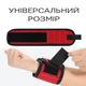 Строительный магнитный браслет MHZ для инструментов и расходников, на липучке Красно-черный - изображение 9