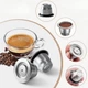 Багаторазова капсула з нержавіючої сталі для кавоварки Nespresso з кришкою (5005) - изображение 3