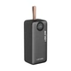 Повербанк із цифровим індикатором заряду Powerbank Lenyes 40000 mAh 22.5Вт Чорний - зображення 5