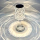 Лампа светодиодная настольная акриловая Crystal Table Lamp, аккумуляторный декоративный LED светильник с сенсорным управлением и USB-зарядкой для дома, спальни, гостинной, тумбы, CTLW-25 - изображение 5