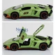 Машинка Lamborghini Aventador игрушка моделька металлическая коллекционная 15 см Зеленый (1888974) - изображение 4