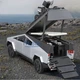 Машинка Tesla Cybertruck Camping металева колекційна моделька іграшка 16 см Сірий (1439807) - зображення 7
