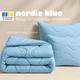 Набор спальный комплект NordicBlue IDEIA Подушка 2 шт 50х70 см и одеяло 200х220 см Антиаллергенный Искусственный пух Всесезонный (4823133300252) - изображение 2