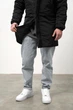 Мужская Зимняя Куртка Парка Удлиненная Теплая Черная Without Snowman L/XL (372940) - изображение 7