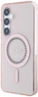 Панель Guess Rhinestones Printed Classic Logo MagSafe для Samsung Galaxy S25 Pink (3666339449544) - зображення 2