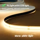 USB світлодіодна стрічка 5V COB, тепле біле світло, з сенсорною кнопкою, 2м - зображення 8