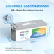 Аккумулятор LiFePO4 Redodo 24V 100А·ч 2560 Wh | Bluetooth BMS >4000 циклов, литий-железо-фосфатная батарея - изображение 4