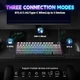 Механічна ігрова клавіатура Aula F75 MAX Black Contour Lines з TFT-дисплеєм, 2.4G/Bluetooth/Кабель - изображение 4