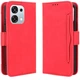Чехол Deexe Wallet Stand для OPPO A6 Pro - Red - изображение 1