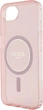Etui plecki Guess IML Glitter Circle MagSafe do Apple iPhone 16e Pink (GUHMPSE4HFGEREP) - obraz 5