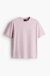 Футболка H&M Regular Fit рожевий 0685816289 XS - зображення 5