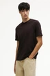 Футболка H&M Regular Fit коричневий 0685816290 XXL - изображение 1