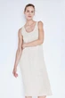 Платье H&M 1223889 бежевый L - изображение 4