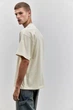 Футболка H&M Oversized Fit бежевий 1074658040 XL - зображення 4
