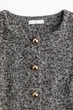 Жакет H&M 1262045 чорно-білий рябь XL - зображення 3