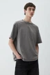 Футболка H&M Loose Fit сірий 1293901002 M - зображення 2