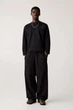 Штани джогери Pull & Bear Wide Fit чорний 3680/529/800 XL - изображение 1