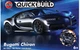 Конструктор детский автомобиль Bugatti Chiron - Black Airfix QUICKBUILD J6025 - изображение 1