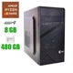 Компьютер Prime Qube QB05M U3 Tower / AMD Ryzen 5 5600G (6(12) ядра по 3.9-4.4 GHz) / 8GB DDR4 / 480GB SSD / AMD Radeon Vega 7 / 400W - изображение 1