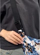 Жіноча сумка Sambag HOBO Dolly з принтом «Blue Flowers» стильна повсякденна сумочка 51908 - зображення 5