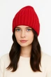 Жіноча тепла в'язана шапка ARTKNIT 56см Червоний (ak42856) - изображение 1