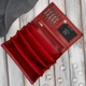 Кошелек женский кожаный для карточек Paolo Peruzzi AL-14-RD Красный (5905567214424) - изображение 3