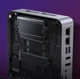 Неттоп Chuwi AuBox 8745, Silver, Ryzen 7 8745HS (8x3.8-4.9 GHz), 16Gb DDR5 5600 MHz, 512Gb SSD NVMe, Radeon 780M, WiFi 6, Bluetooth 5.3, 2x2.5GLan, 2xType-C / 2xUSB 3.2 / 2xUSB 2.0, HDMI/DP, Windows 11 Pro, кріплення VESA у комплекті (CWI603) - изображение 3