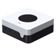 Неттоп Chuwi LarkBox X, White/Black, N150 (4x3.6 GHz), 16Gb LPDDR5 4800 MHz, 512Gb SSD NVMe, Graphics, WiFi 6, Bluetooth 5.2, 1xGLan / 1x2.5GLan, 1xType-C / 4xUSB 3.2, HDMI/DP, Windows 11 Home, кріплення VESA у комплекті (CWI556) - изображение 1