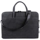 Сумка для ноутбука 15.6'' Defender Trendy з кишенею, шкіра, чорна - изображение 1