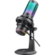 Ігровий стрім мікрофон Defender Pulsar GMC USB RGB 2 0 м (64730) - изображение 3