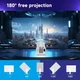Проєктор H96 MAX X8 LED LCD HD 150AL 16:9 H713 1G/8G Android 11.0 HDMI WiFi BT білий - изображение 5