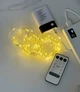 Гирлянда нить Роса 100 LED 10м USB на батарейках + пульт, 8 режимов светодиодная (R100AK) - изображение 6