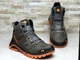 Спортивні шкіряні черевики, кросівки на хутрі Salomon Winter Grey 41 - зображення 4