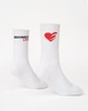 Шкарпетки Boxing Is Love (3 Пари) M Білі - изображение 2