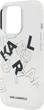 Панель Karl Lagerfeld IML Sketched Graphic для Apple iPhone 16 Pro Max Transparent (KLHCP16XHMLGFCH) - зображення 5
