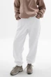 Штани жіночі вільні White XXL - зображення 2