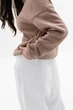 Штани жіночі вільні White XXL - зображення 3
